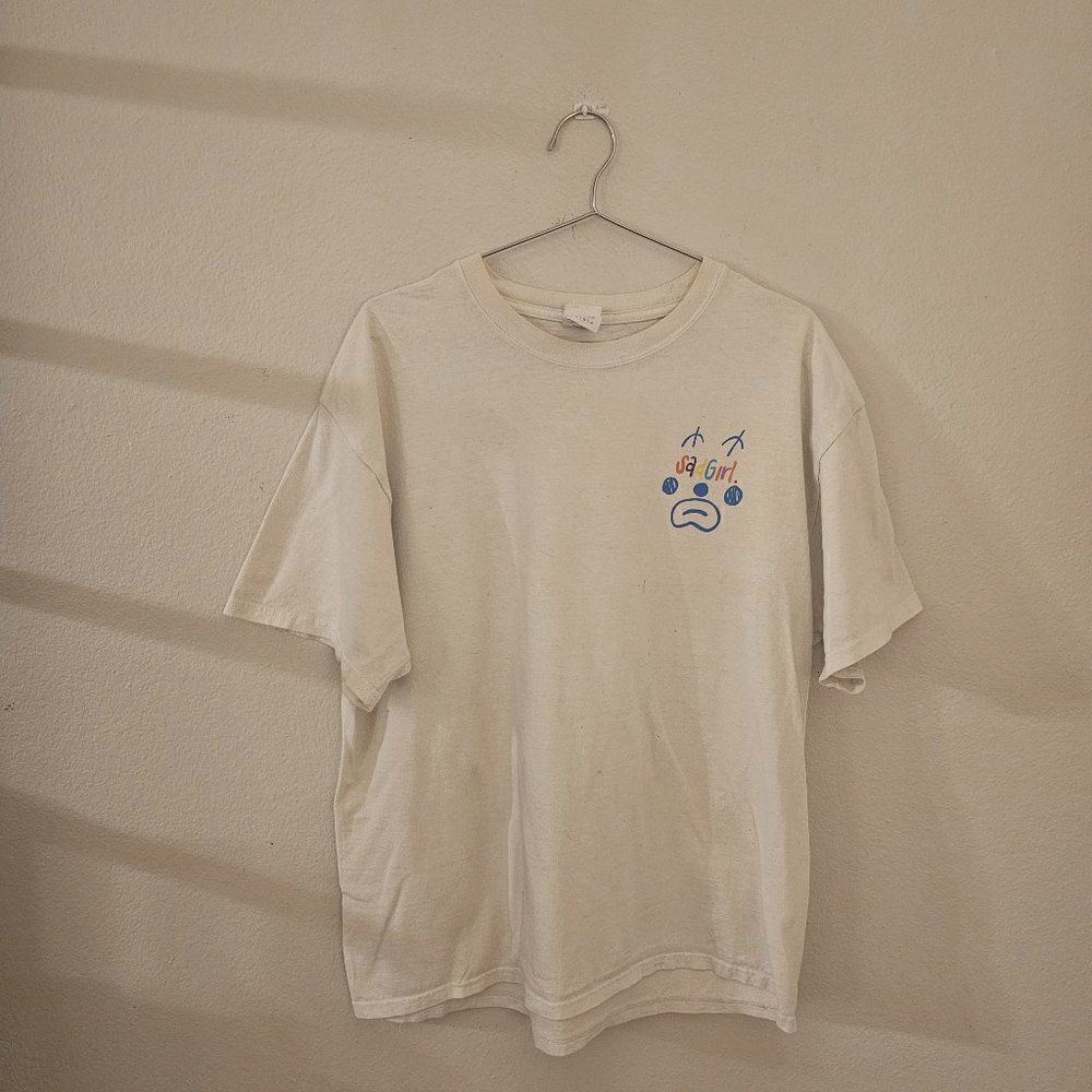 Vintage Sad Girl Tee Sz L